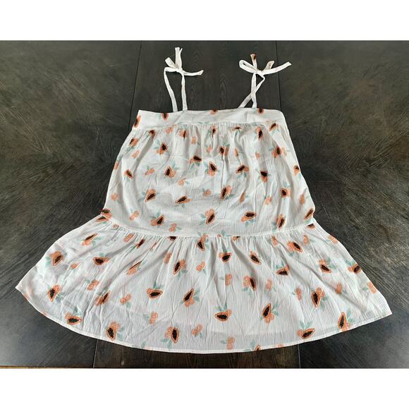 LOFT Other - New Loft Beach Papaya Tie Strap Bathing Suit Cover Up Size Medium New With Tags